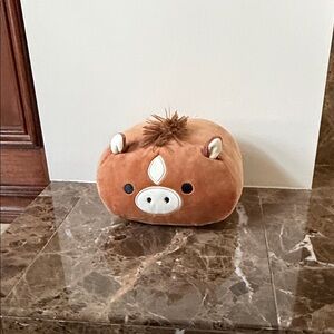 Adorable Brown Horse Plush